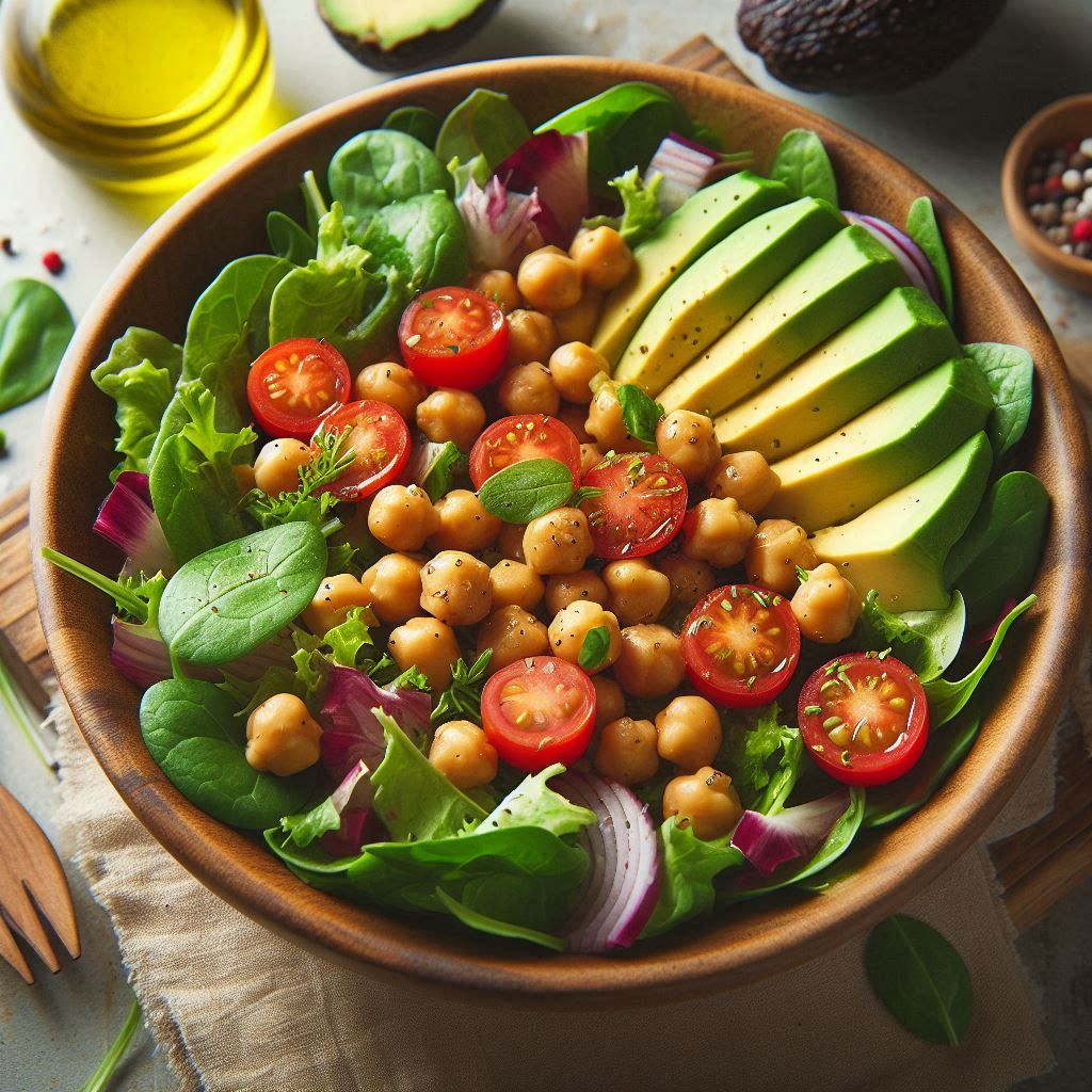 Chickpea Avocado Salad