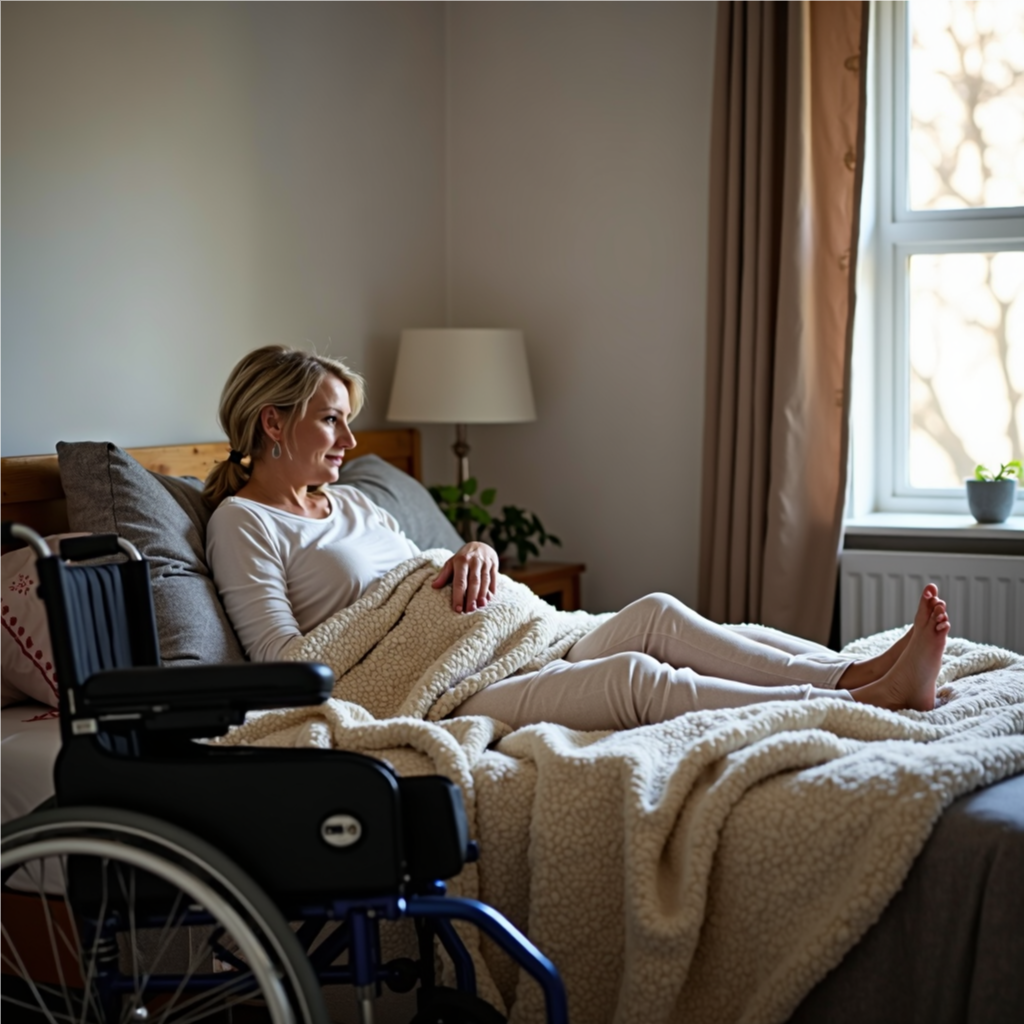 Woman Resting at Home